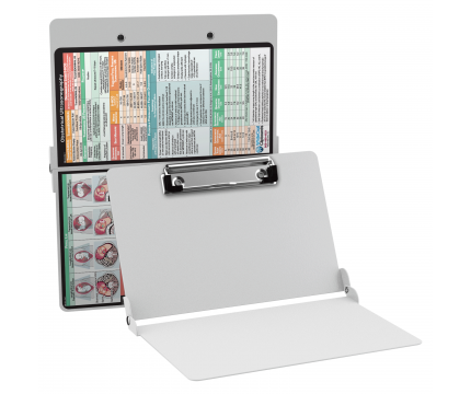 WhiteCoat Clipboard® - White OB Ultrasonography Edition